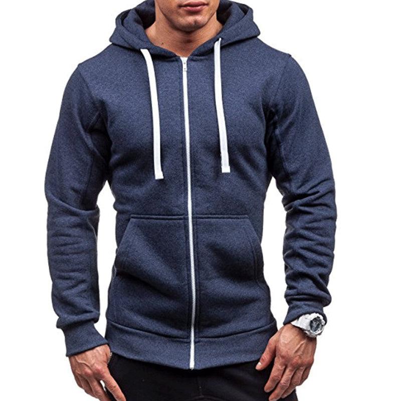 Men Black Hip Hop Mantle Hoodies - Amazitshop
