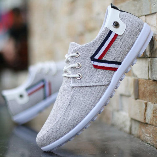 men Casual Shoes mens canvas shoes for men shoes men fashion Flats brand fashion - Amazitshop