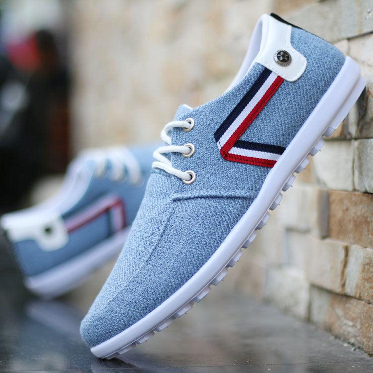 men Casual Shoes mens canvas shoes for men shoes men fashion Flats brand fashion - Amazitshop