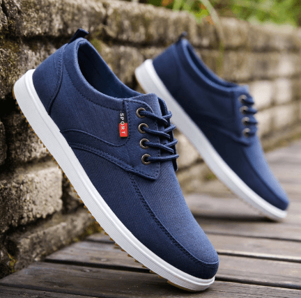 Men Casual Shoes Summer Canvas Shoes Men Breathable Casual Canvas Men Shoes Walking Men Shoes Chaussure Homme Factory sales - Amazitshop