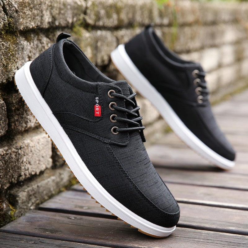 Men Casual Shoes Summer Canvas Shoes Men Breathable Casual Canvas Men Shoes Walking Men Shoes Chaussure Homme Factory sales - Amazitshop