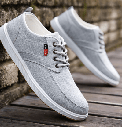 Men Casual Shoes Summer Canvas Shoes Men Breathable Casual Canvas Men Shoes Walking Men Shoes Chaussure Homme Factory sales - Amazitshop