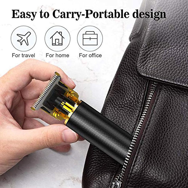 Men Hair Clippers, Professional Outliner Hair Trimmer Cordless, Mens Beard Trimmer, Wireless Hair Cutting Kit for Barbers, USB Rechargeable, Black and Gold Amazon Platform Banned - Amazitshop