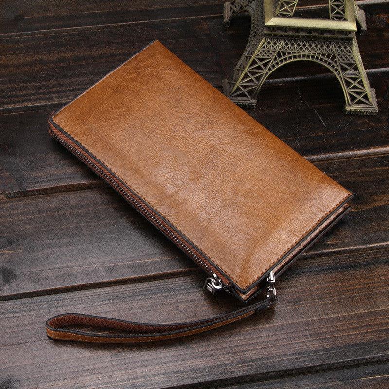 Men Handbag Coin Purse Wallet Mobile Phone Leather Bag - Amazitshop