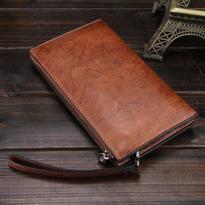 Men Handbag Coin Purse Wallet Mobile Phone Leather Bag - Amazitshop