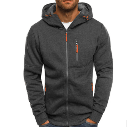 Men Hoodie Cotton Jacket - Amazitshop