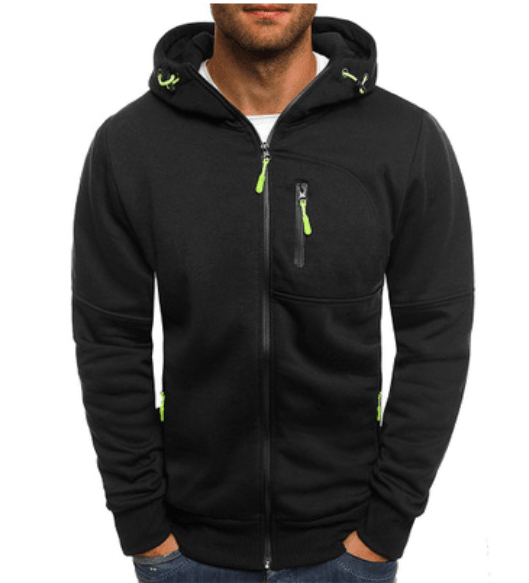 Men Hoodie Cotton Jacket - Amazitshop