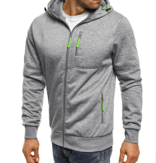 Men Hoodie Cotton Jacket - Amazitshop