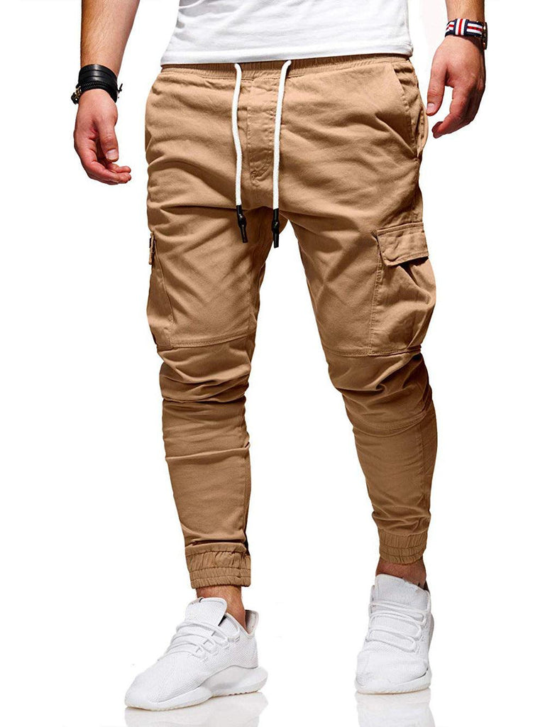 Men Jogger Pants New Fashion Sweatpants Men Fitness - Amazitshop