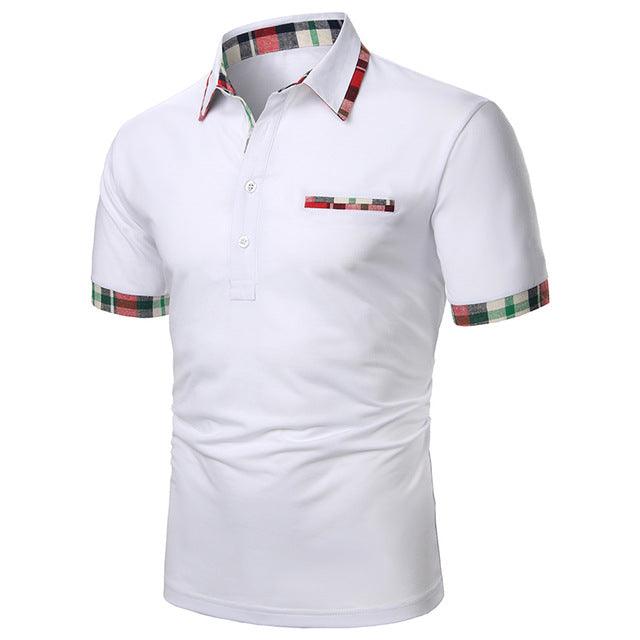 Men Polo Men Shirt Short Sleeve Polo Shirt - Amazitshop