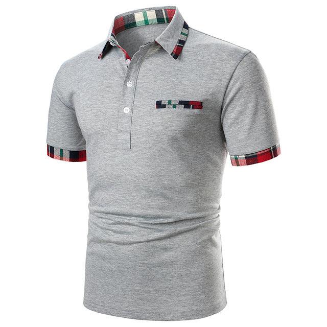 Men Polo Men Shirt Short Sleeve Polo Shirt - Amazitshop