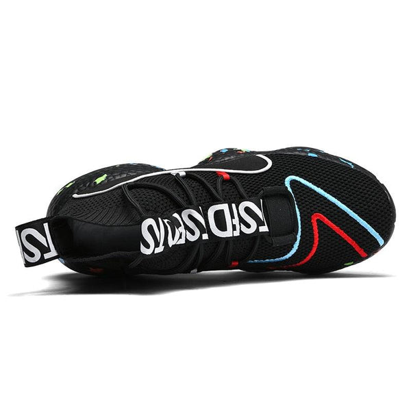 Men Sneakers Summer Fashion Running Shoes Breathable Men Vulcanize Shoes Flat Soft tennis Shoes - Amazitshop