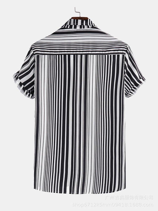 Men Summer Holiday Hawaiian Shirts - Amazitshop