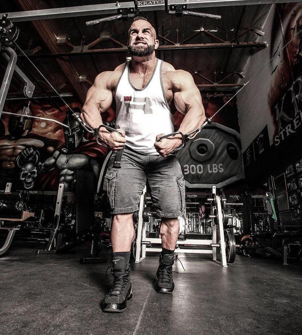 Mens Bodybuilding Fitness Cotton Vest - Amazitshop