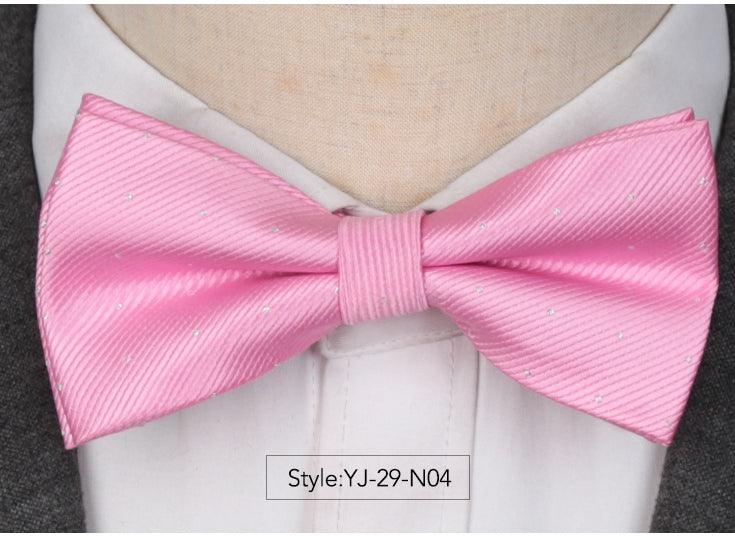 Men's Bow Ties Groom's Groomsmen Highlights - Amazitshop