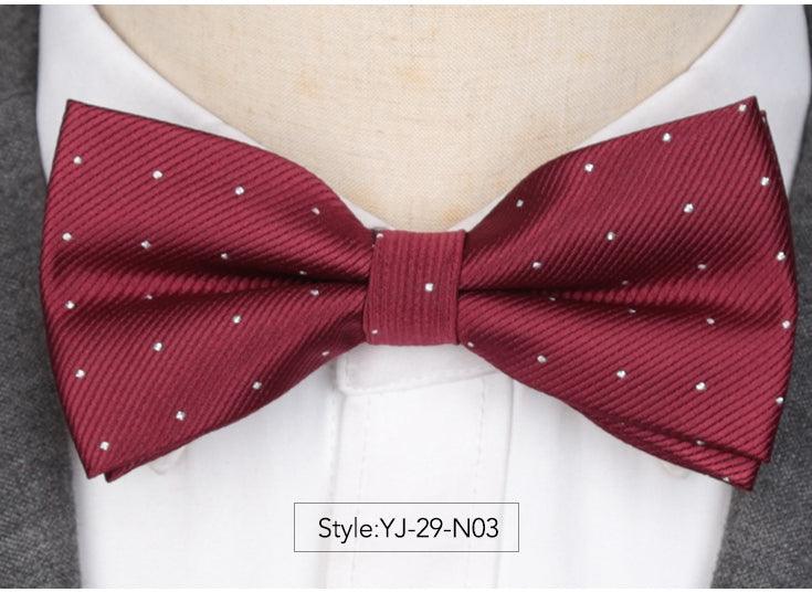 Men's Bow Ties Groom's Groomsmen Highlights - Amazitshop