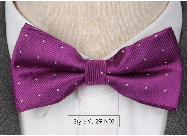 Men's Bow Ties Groom's Groomsmen Highlights - Amazitshop