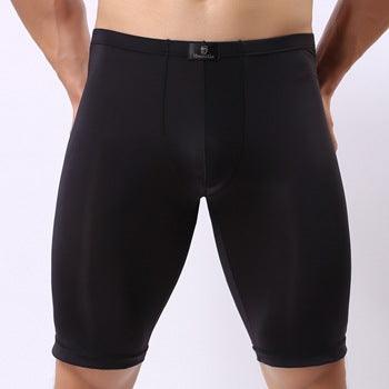 Men's Breathable Mid Waist Long Leg Underwear - Amazitshop