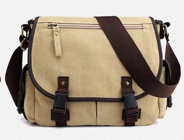 Men's Canvas Shoulder Bags Casual Men's Bags Messenger Bags Multifunctional Bags - Amazitshop