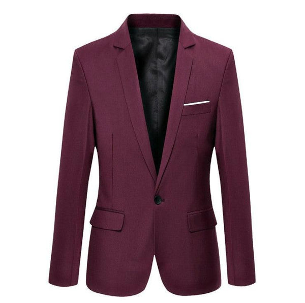 Men'S Casual Western Style Small Suit Jacket Korean Style Trend - Amazitshop