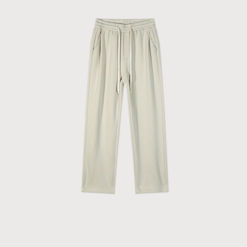 Men's Clothing Straight Drooping Fleece - lined Pants - Amazitshop