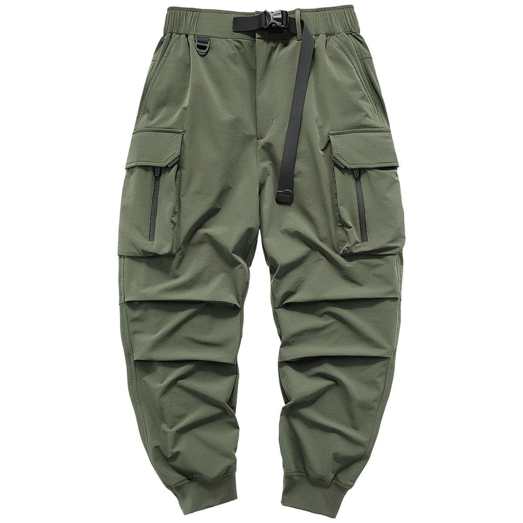 Mens Fashion Casual Loose Stretchy Drawstring Sweatpants - Amazitshop