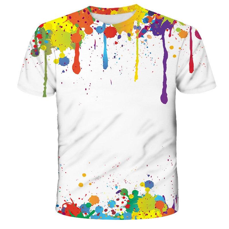 Mens Fashion Casual Mesh Collarless Short Sleeve T-shirt - Amazitshop