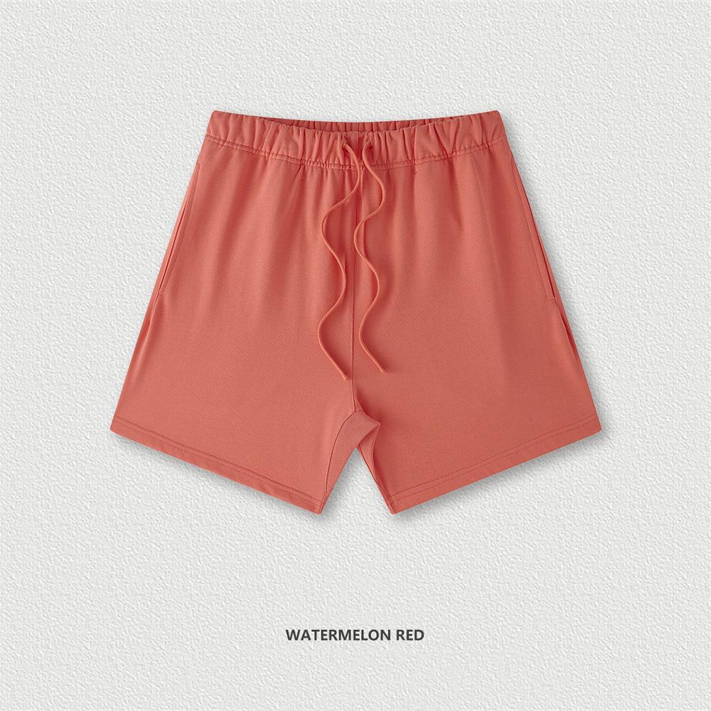 Mens Fashion Loose Solid Color Shorts - Amazitshop
