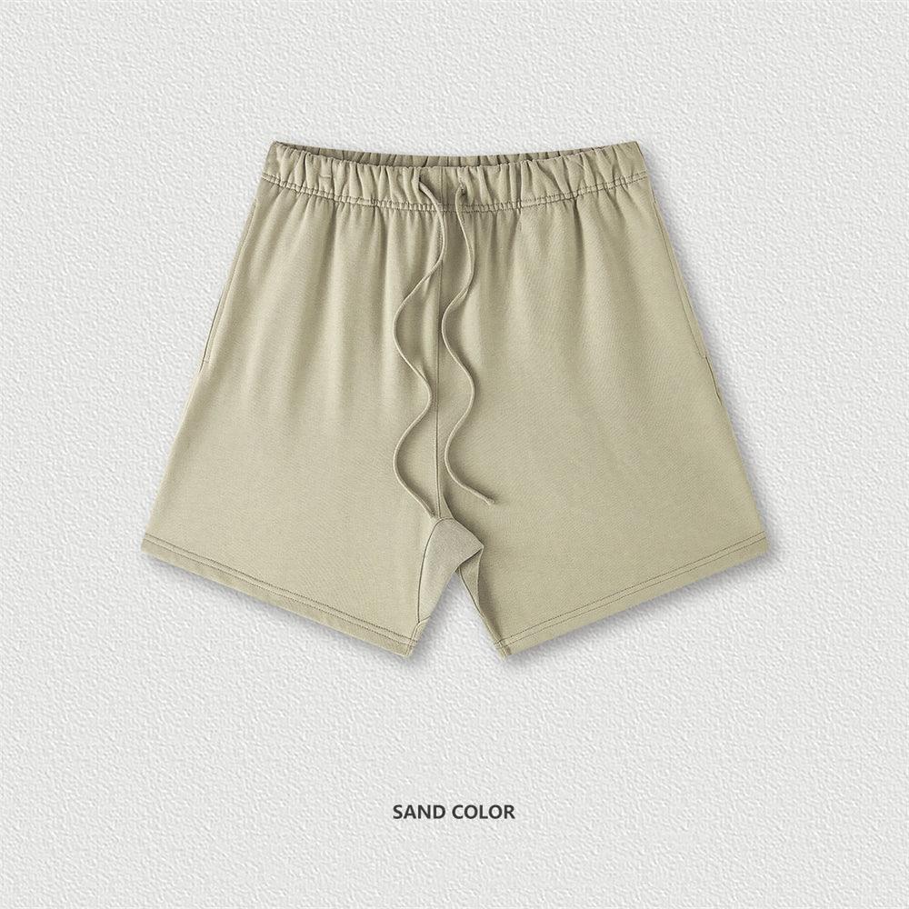 Mens Fashion Loose Solid Color Shorts - Amazitshop