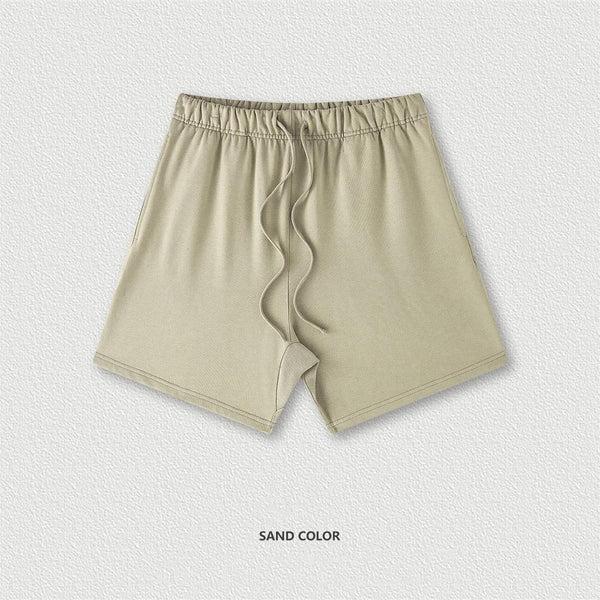 Mens Fashion Loose Solid Color Shorts - Amazitshop
