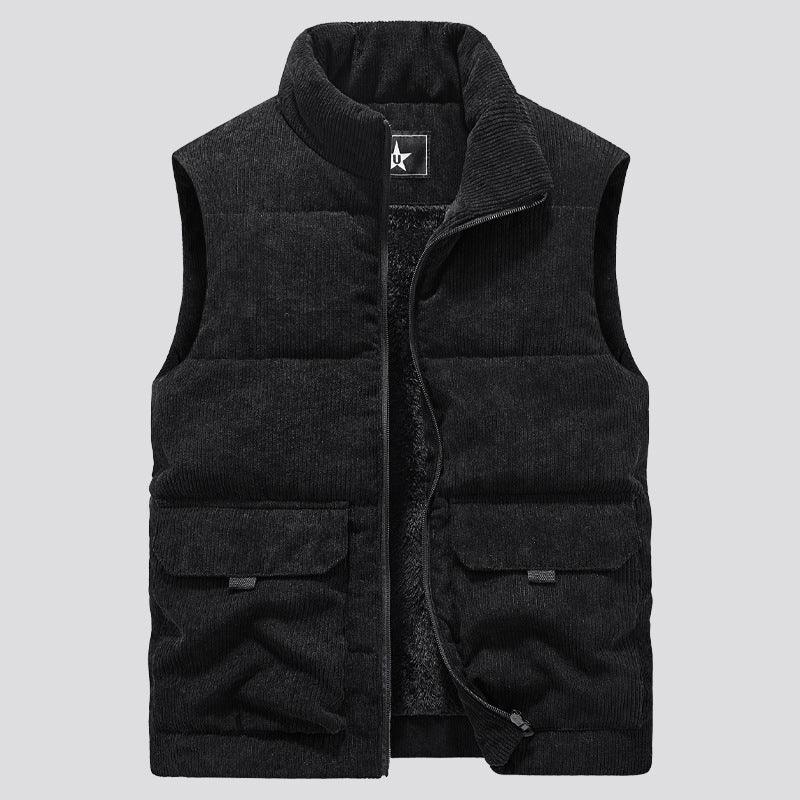 Men's Fashion Personalized Corduroy Vest - Amazitshop