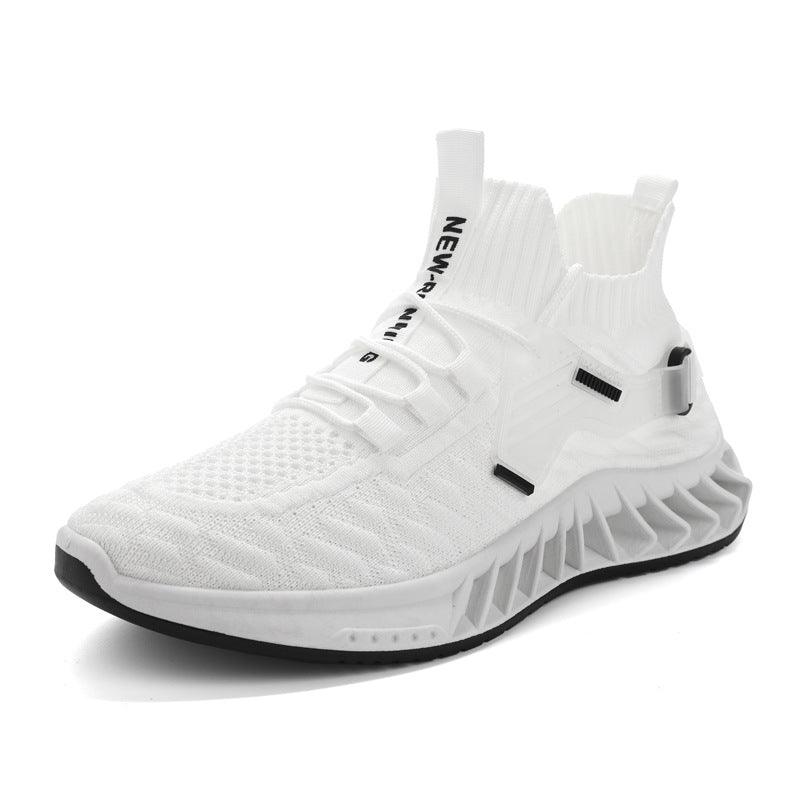Men's Fashion Trendy Breathable Flyknit Sports Casual Shoes - Amazitshop