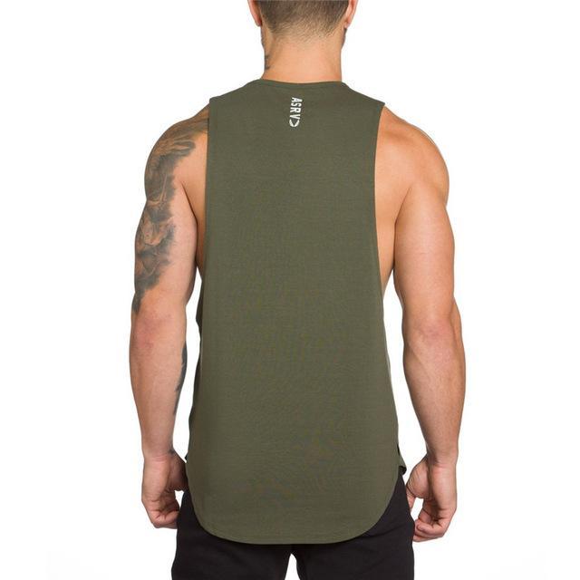 Mens Gyms Fitness Bodybuilding Tank - Amazitshop