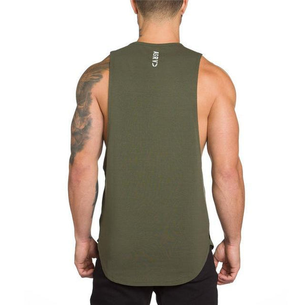 Mens Gyms Fitness Bodybuilding Tank - Amazitshop