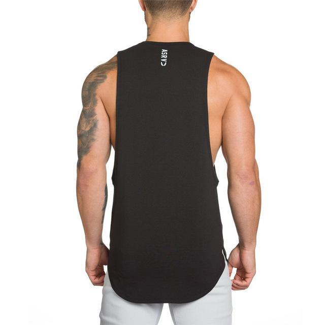 Mens Gyms Fitness Bodybuilding Tank - Amazitshop