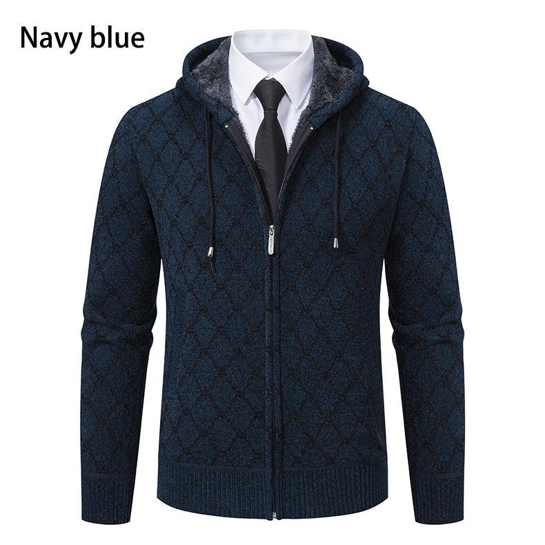 Men's Hooded Fashion Casual Trend Sweater - Amazitshop