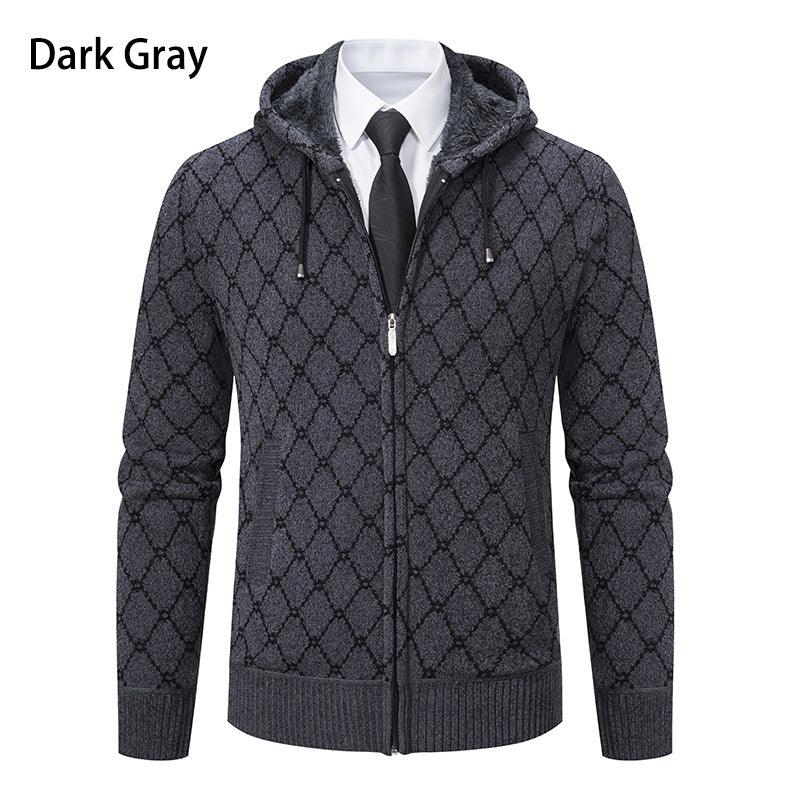 Men's Hooded Fashion Casual Trend Sweater - Amazitshop