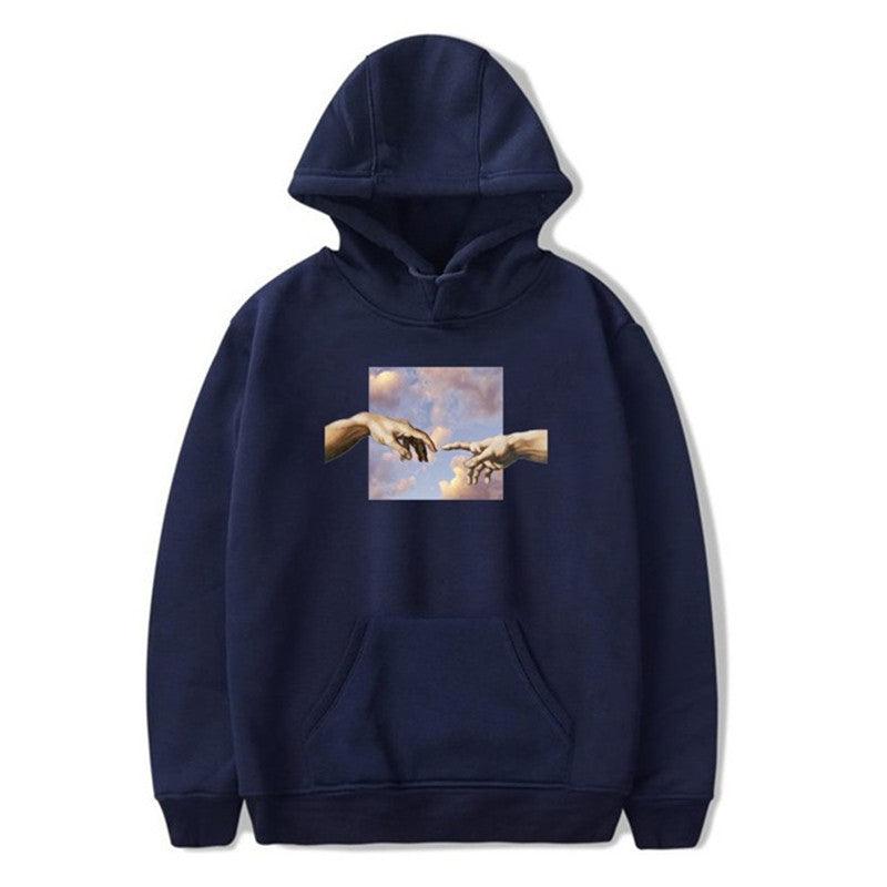 Men's Hooded Sweatshirts Fit Loose Sweatshirts - Amazitshop