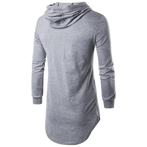 MENS HOODED T SHIRT - Amazitshop