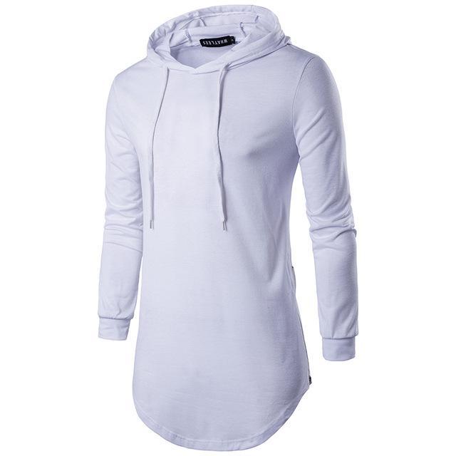 MENS HOODED T SHIRT - Amazitshop