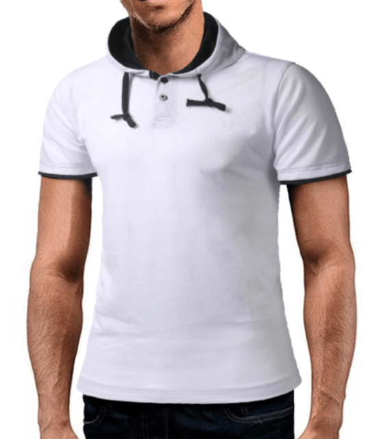 Mens Hoodie Slim T-Shirt - Amazitshop