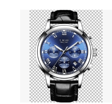 Mens Leather Casual Watch - Amazitshop