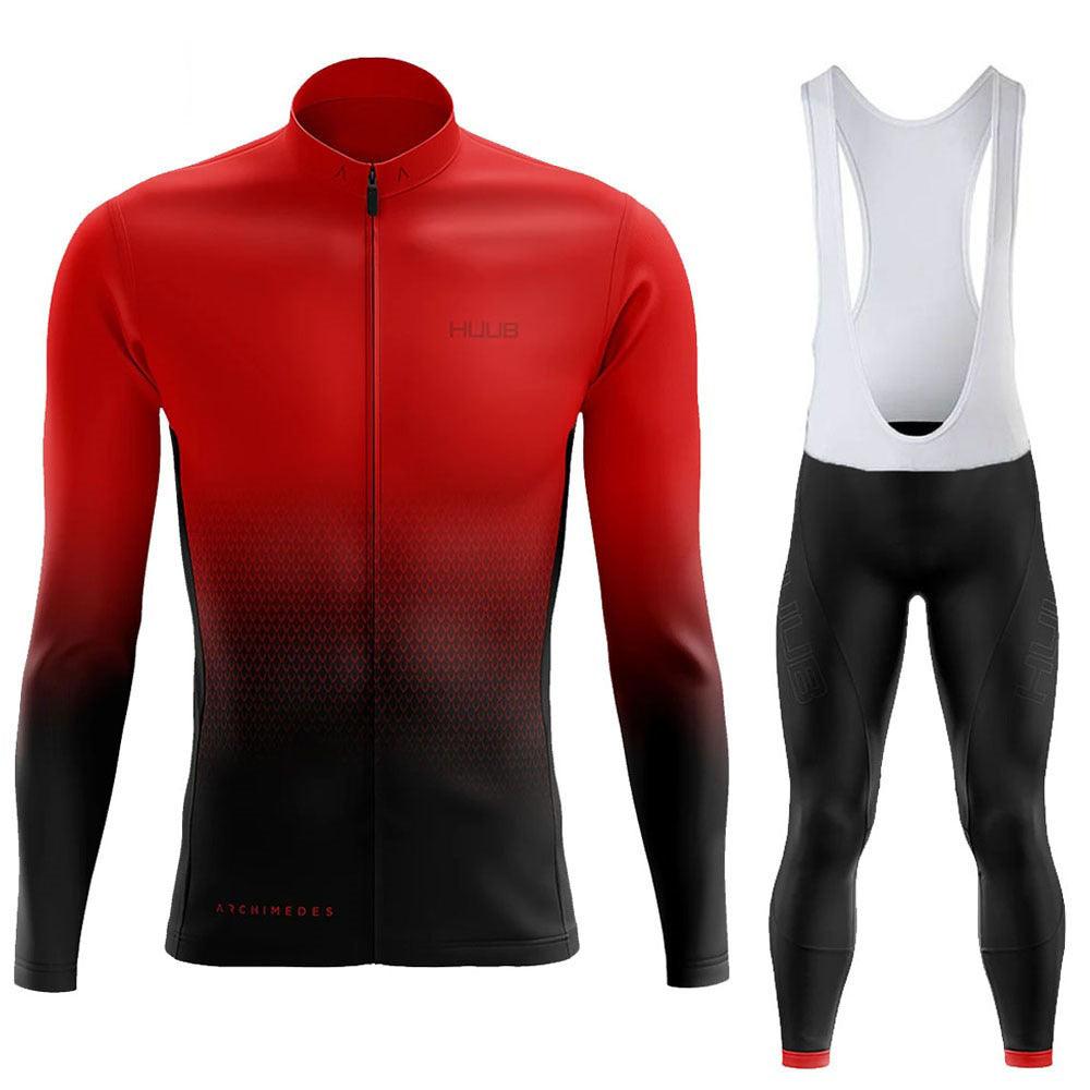 Men's Long - sleeved Cycling Jersey And Quick - drying Suit - Amazitshop