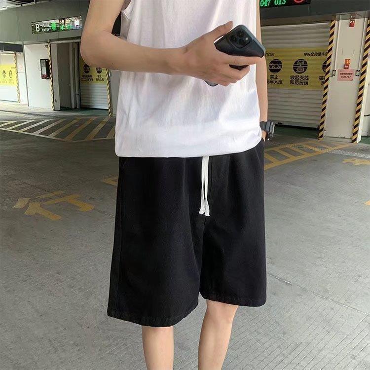 Men's Loose Straight Casual Denim Shorts - Amazitshop