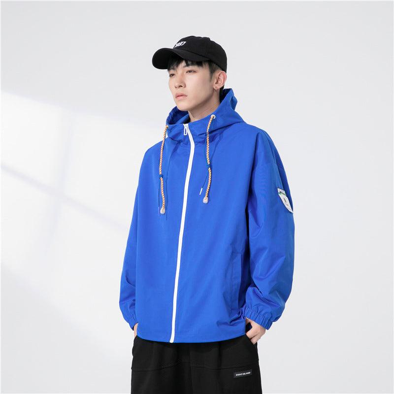 Men's Outerwear Fashion Hooded Men's Top Jacket - Amazitshop