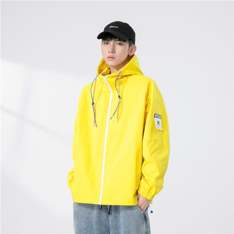 Men's Outerwear Fashion Hooded Men's Top Jacket - Amazitshop