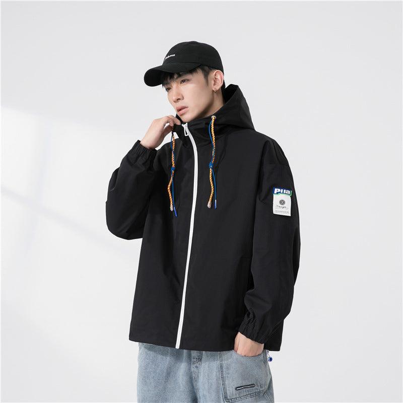 Men's Outerwear Fashion Hooded Men's Top Jacket - Amazitshop