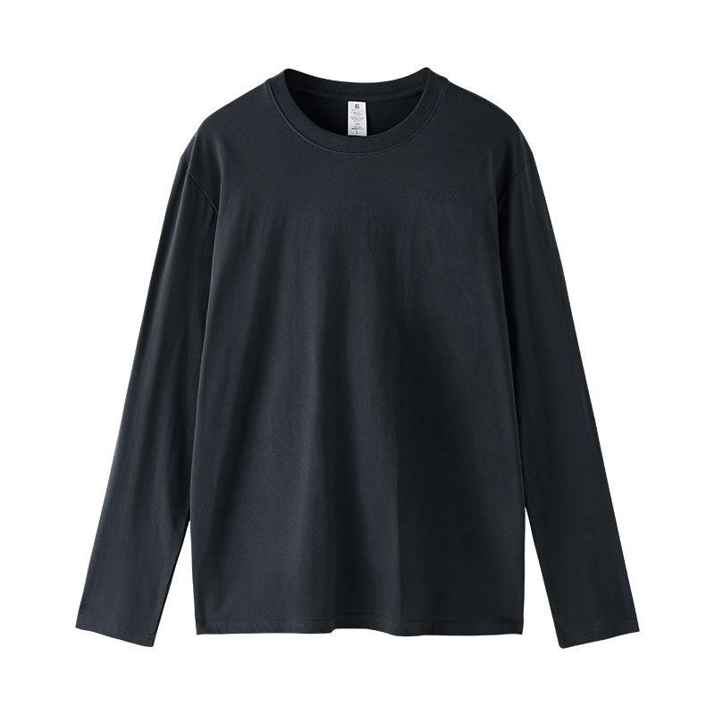 Men's Pure Cotton T-shirt With Round Neck Bottoming - Amazitshop