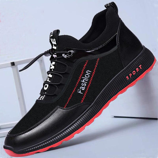 Men's Shoes Spring And Autumn New Trendy Shoes Cross - Border Casual Shoes Soft Sole Comfortable Running Shoes Korean Fashion Sports Shoes Men - Amazitshop