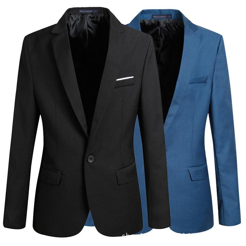 Men's Slim Suit Casual Jacket - Amazitshop
